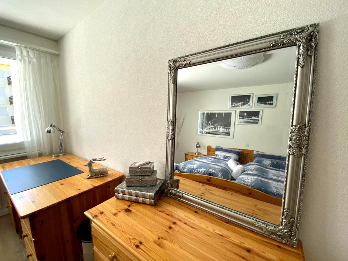 Zentrale Top Wohnung Chesa Ravaisch Davos Extérieur photo