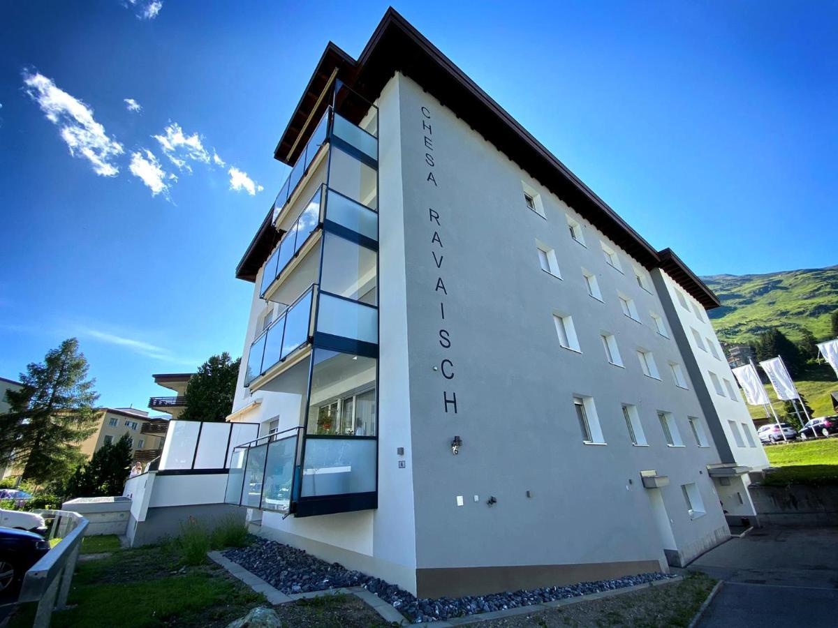 Zentrale Top Wohnung Chesa Ravaisch Davos Extérieur photo